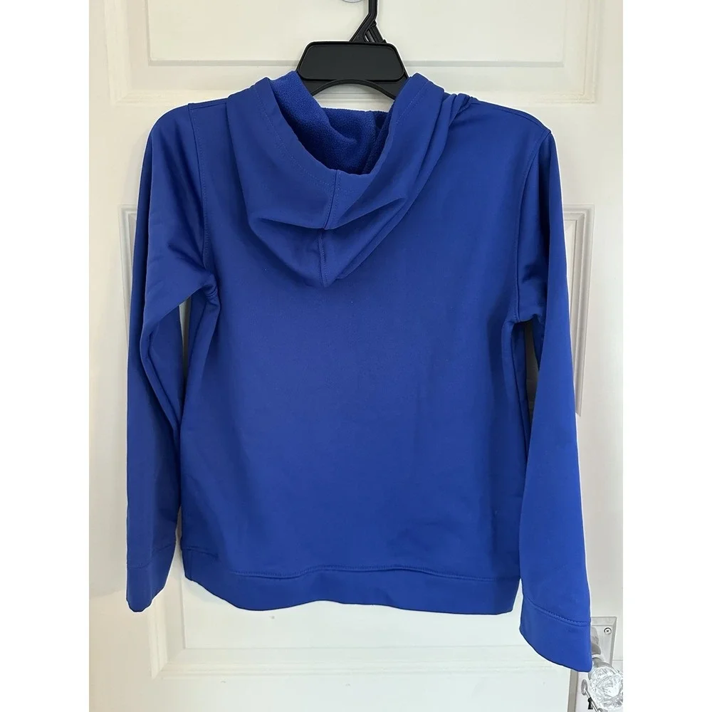 New York Giants Blue NFL Team Apparel Kids Hooded Sweatshirt Size Youth Large - Picture 7 of 9
